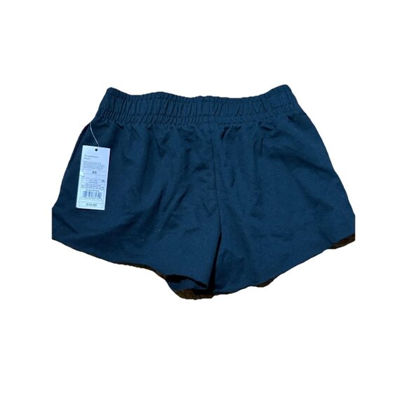 Women's High-Rise Knit Shorts - Wild Fable Size XS Black - Picture 7 of 9